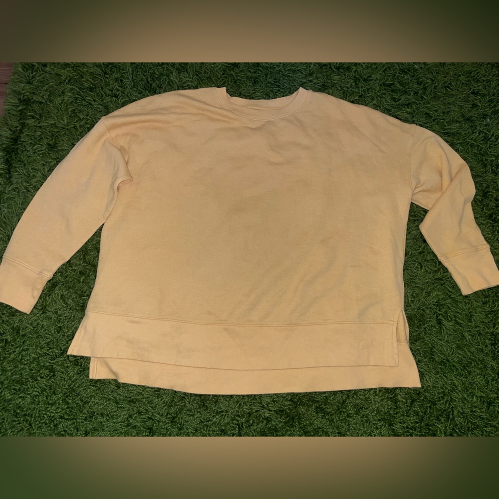 NWOT Sweatshirt Mustard color